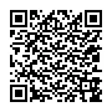 QR kód a telefonszámhoz +12013946014