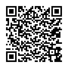 Código QR para número de teléfono +12013946017