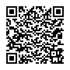 QR-код для номера телефона +12013961015