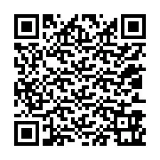 Código QR para número de teléfono +12013961018