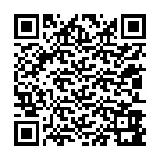 QR-код для номера телефона +12013981924