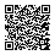 QR Code สำหรับหมายเลขโทรศัพท์ +12013982013