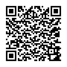 Código QR para número de telefone +12013982288