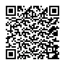 QR-kood telefoninumbri jaoks +12013982289