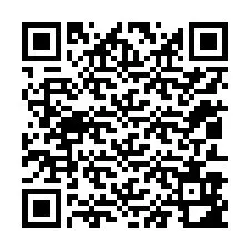 Código QR para número de telefone +12013982551