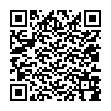 QR-koodi puhelinnumerolle +12013984516