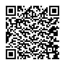 QR код за телефонен номер +12013984773