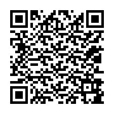 Codice QR per il numero di telefono +12013985669