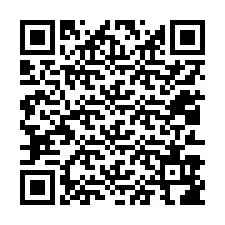 QR-koodi puhelinnumerolle +12013986553