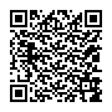 QR код за телефонен номер +12013986571