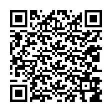 Codice QR per il numero di telefono +12013986572