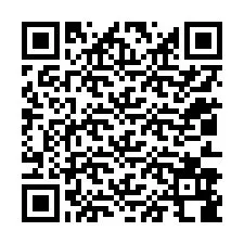 QR Code pour le numéro de téléphone +12013988704