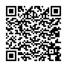 QR Code pour le numéro de téléphone +12013988706