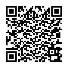 Kode QR untuk nomor Telepon +12013992544