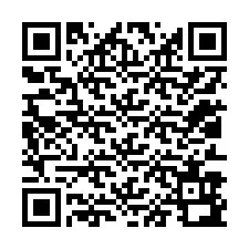 QR-code voor telefoonnummer +12013992549