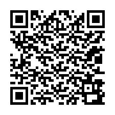 QR-code voor telefoonnummer +12013992595