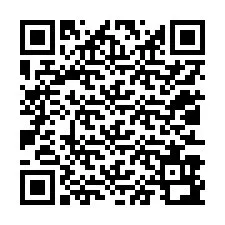 QR-код для номера телефона +12013992598