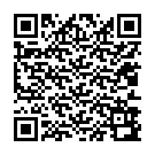 QR код за телефонен номер +12013992602