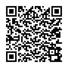 QR-код для номера телефона +12013992606