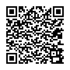 QR код за телефонен номер +12013992607