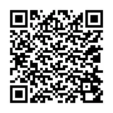 QR-koodi puhelinnumerolle +12014050628