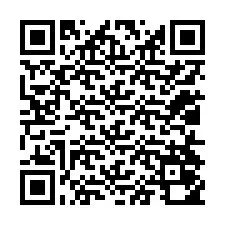 QR-код для номера телефона +12014050629