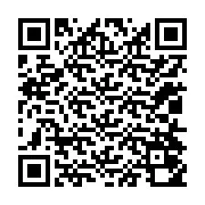 QR-код для номера телефона +12014050631