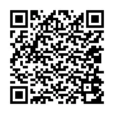 Código QR para número de teléfono +12014052876