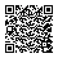 QR код за телефонен номер +12014052879