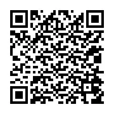 Código QR para número de teléfono +12014056890