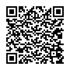 QR kód a telefonszámhoz +12014056892