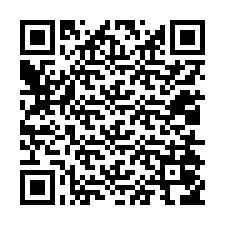 QR-код для номера телефона +12014056893