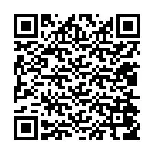 QR Code สำหรับหมายเลขโทรศัพท์ +12014056896