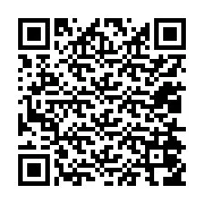 QR-code voor telefoonnummer +12014056897