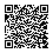 QR код за телефонен номер +12014056898