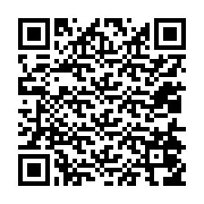 QR kód a telefonszámhoz +12014056907