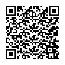 QR-koodi puhelinnumerolle +12014061254