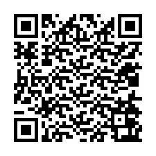 電話番号のQRコード +12014063906