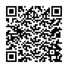 QR kód a telefonszámhoz +12014067245