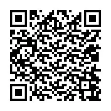 QR-koodi puhelinnumerolle +12014067246