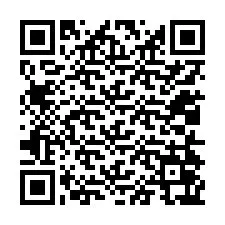 QR kód a telefonszámhoz +12014067433