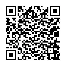 QR-koodi puhelinnumerolle +12014067915