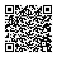 QR-koodi puhelinnumerolle +12014068382