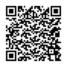 QR-koodi puhelinnumerolle +12014068475