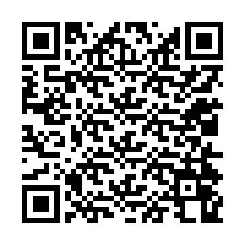 QR-koodi puhelinnumerolle +12014068476