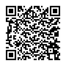 QR код за телефонен номер +12014068724