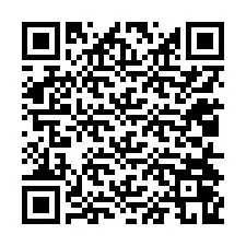 QR-koodi puhelinnumerolle +12014069332