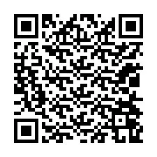 QR код за телефонен номер +12014069335