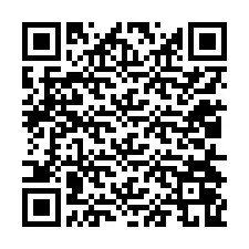 Kode QR untuk nomor Telepon +12014069336