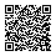 QR код за телефонен номер +12014069338